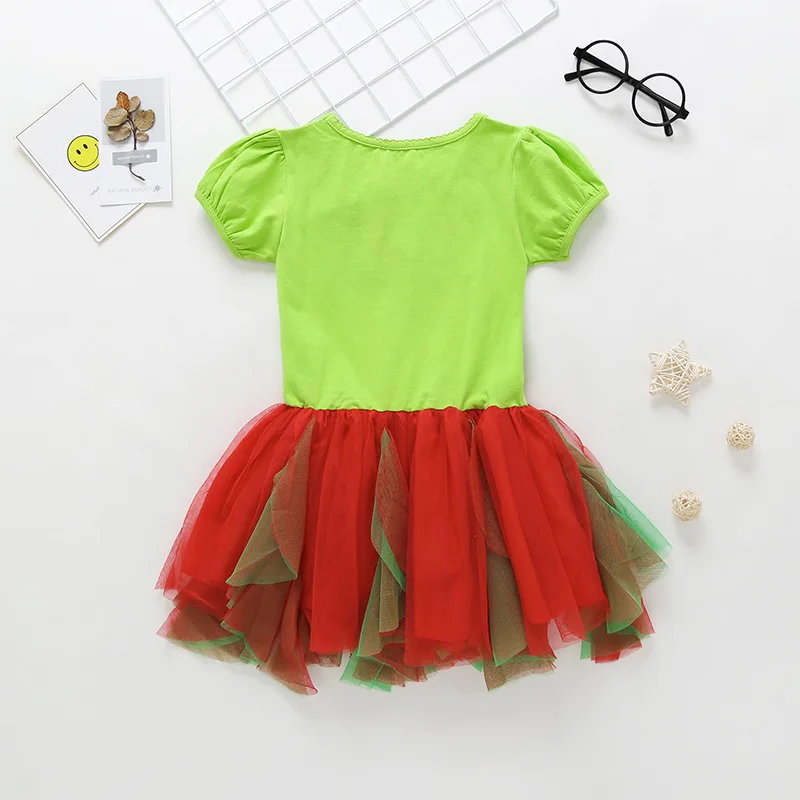 BibiCola/детское летнее платье принцессы детская одежда на Рождество Бальные платья