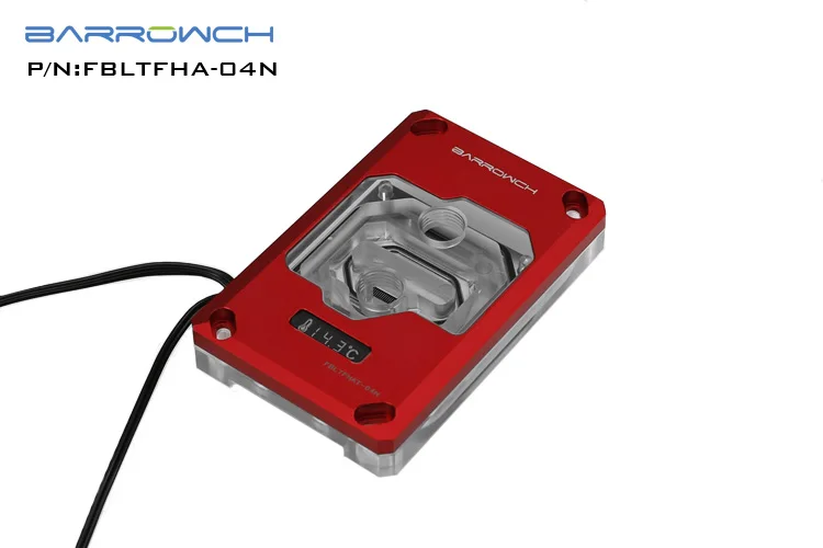 Barrowch водоблок для процессора цифровой Дисплей для AMD RYZEN AM4/AM3 платформа LRC2.0 Поддержка Mohterboard AURA SYNC FBLTFHA-04N
