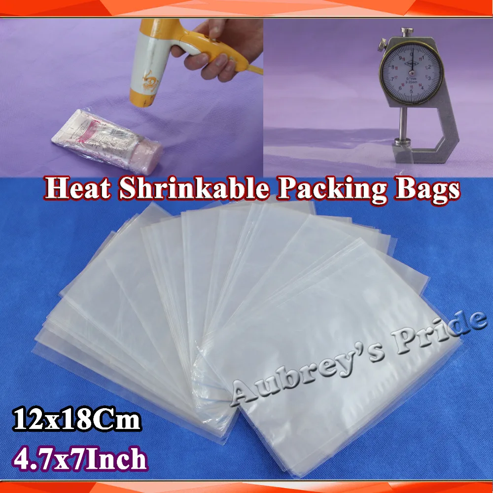 Мягкие прозрачные термоусадочные пакеты из ПВХ упаковка термоусадочной пленки