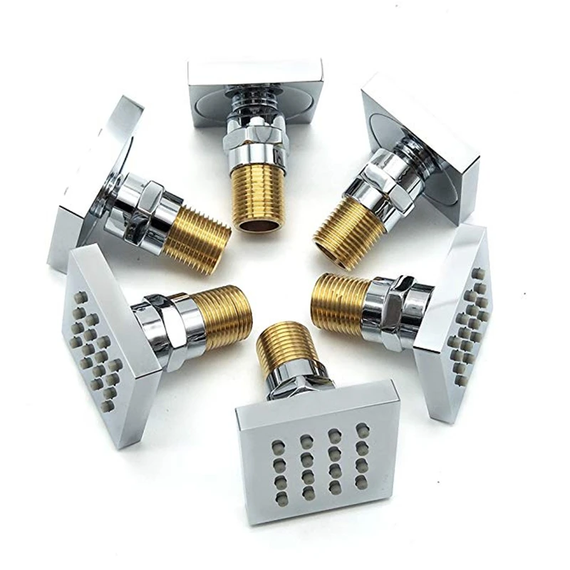 Роскошная дождевая термостатическая Душевая система Hongdec для ванной комнаты