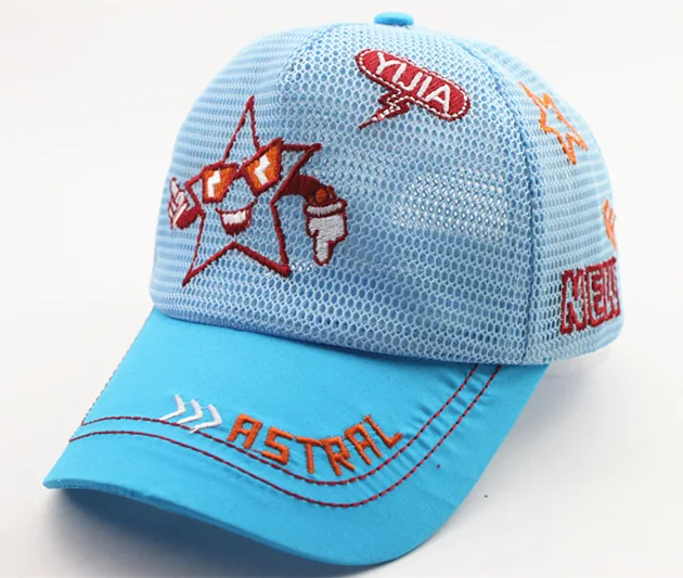 New Summer Children Boys&ampGirls Cartoon Snapback Adjustable Kid Baseball Cap Hip-Hop Hat Outdoor Mesh Sun | Аксессуары для
