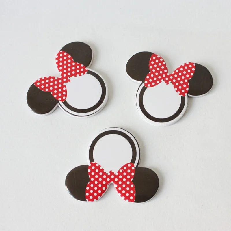 36pcs DIY Cupcake Cake Topper Creative Minnie Snow Decorative For Kids Birthday Wedding Party Baby Shower Favors Supplies | Дом и сад