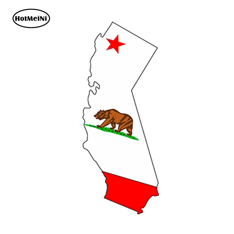 HotMeiNi 13 см x 4 9 автомобильный Стайлинг стикер водонепроницаемые аксессуары CALIFORNIA