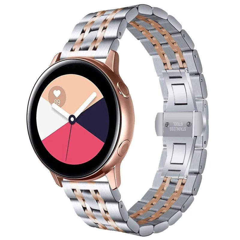 Ремешок из нержавеющей стали для наручных часов Garmin vivoactive3 3 Forerunner 245 M 645 5