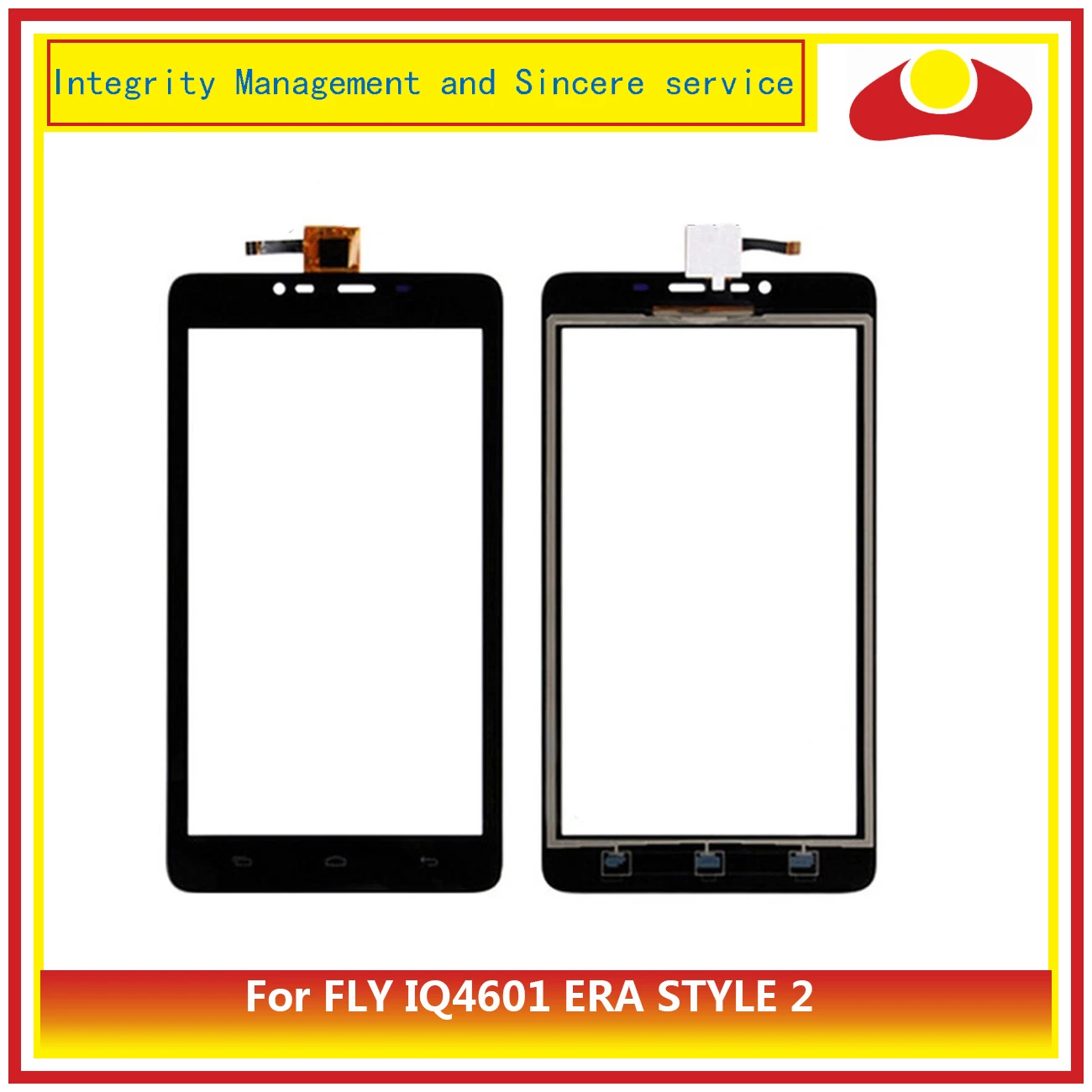 Для FLY IQ4601 ERA STYLE 2 дигитайзер Сенсорная панель Сенсорный экран сенсор внешняя стеклянная линза для Fly IQ 4601 сенсорный экран