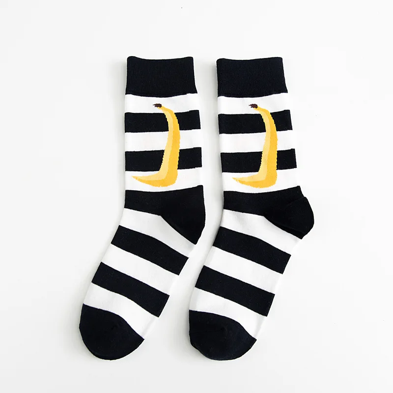 2018 autumn and winter new England wind socks personalized foreign trade couple ladies cotton stockings |