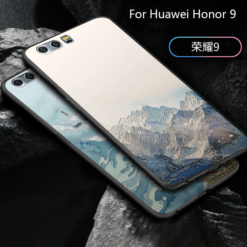 2018 Новая мода для huawei honor 9 чехол уникальный 3D мультфильм заказ с рисунком