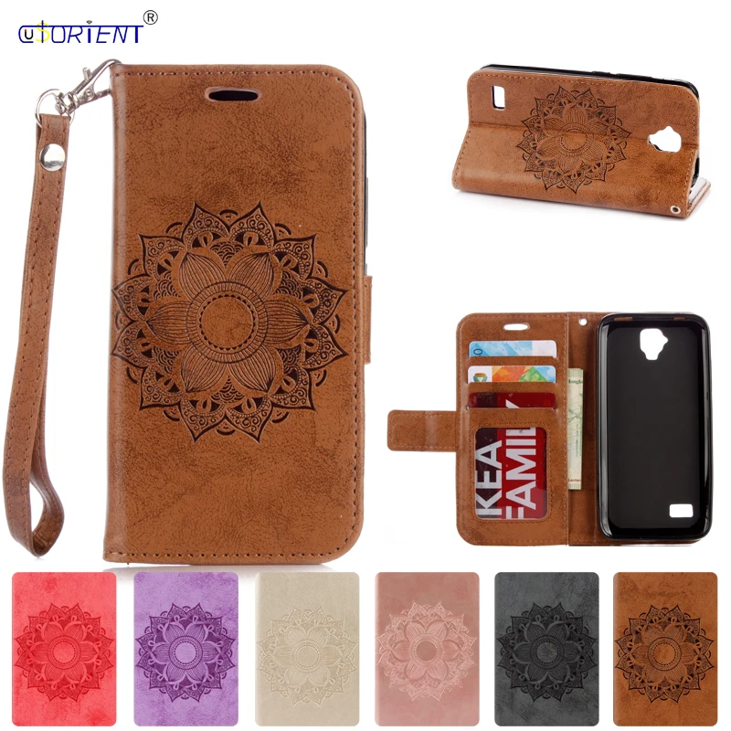 Leather Flip Phone Case for Huawei Ascend Y5 Y560 Cover 2015 Y560-L01 Y560-U03 Y560-L03 Y560-U23 Wallet | Мобильные телефоны и
