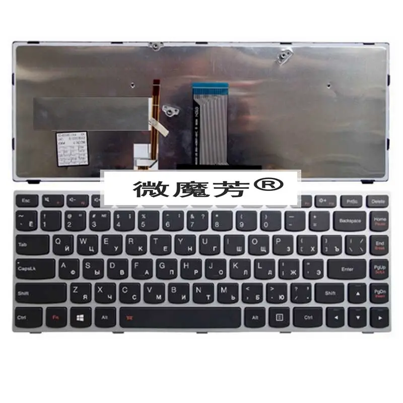Русская клавиатура для LENOVO Flex 2 14 14D RU ноутбука с подсветкой|laptop keyboard|ru keyboardlenovo flex