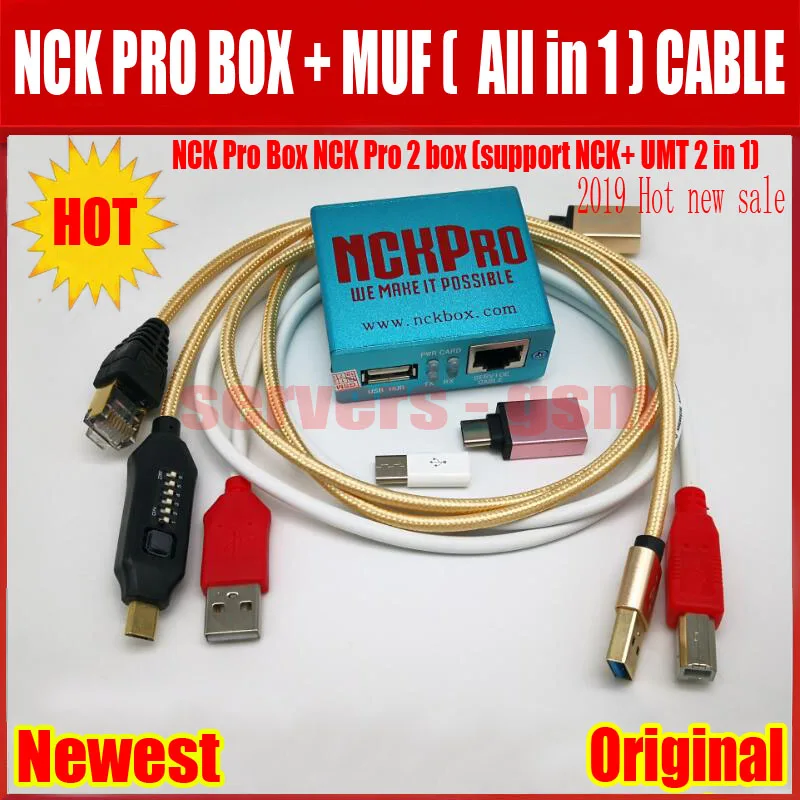 Новейший оригинальный NCK Pro box 2 (поддержка + UMT в 1) для Huawei кабель все одном (кабель