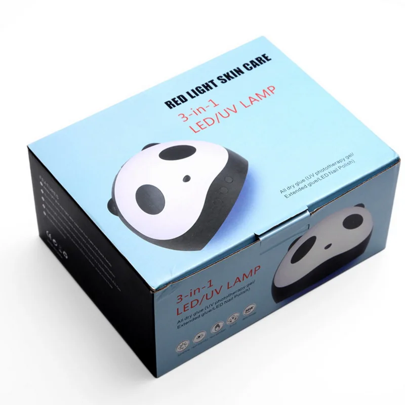 Горячая панда Сушилка для ногтей 36 Вт УФ светодиодный светильник всех Маникюрные