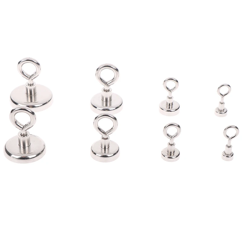 1 шт. сильные неодимовые магнитные круглые рыболовные Магнитные Крючки|Крючки и