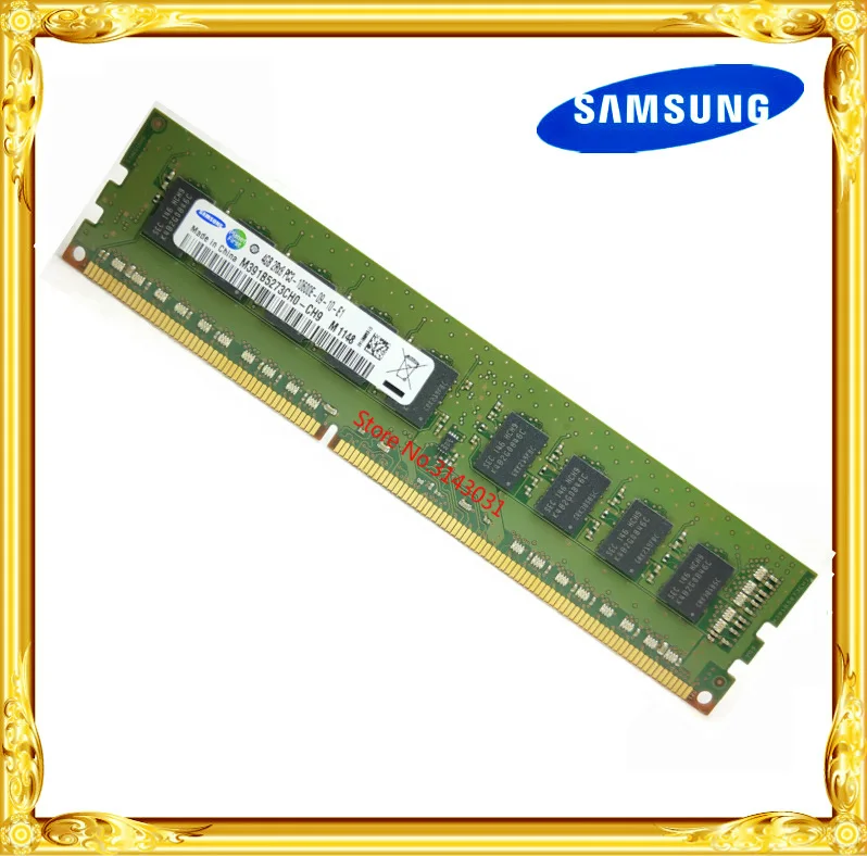 Samsung DDR3, 4 , 1333 ,  ECC UDIMM,  ,  2RX8, 10600,