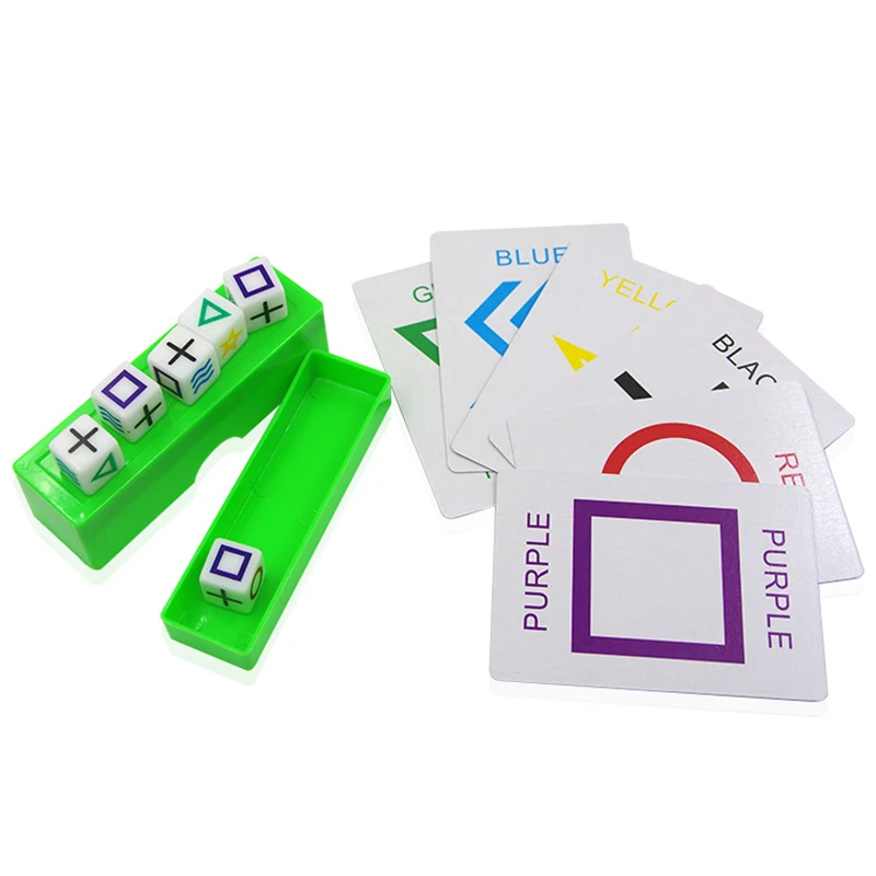 Прогноз Волшебные трюки с костями ESP Dice Card магические реквизиты уличное шоу