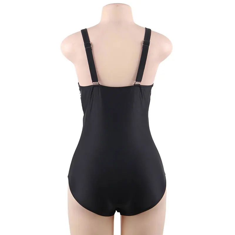 Боди пуш-ап на бретелях-спагетти сексуальный цельный купальник Полосатый Летний