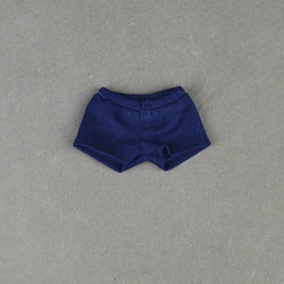 blue short Высокое качество, эластичные штаны, длинные штаны для куклы Барби, одежда, модный наряд, шорты для 1/6, аксессуары для кукол BJD - Цвет: blue short