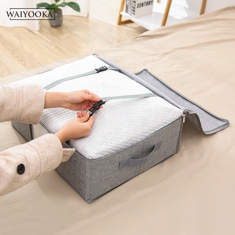 Drawer Closet Quilt Organizers Boxes For Underwear Home Storage Women Clothes Scarfs Shoes Socks Bed Bottom Organizer On Linen | Дом и сад