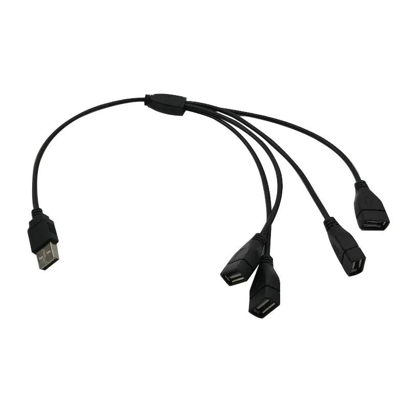 Высокое качество 7 USB розетки маленький Разветвитель переключатель и батарейный