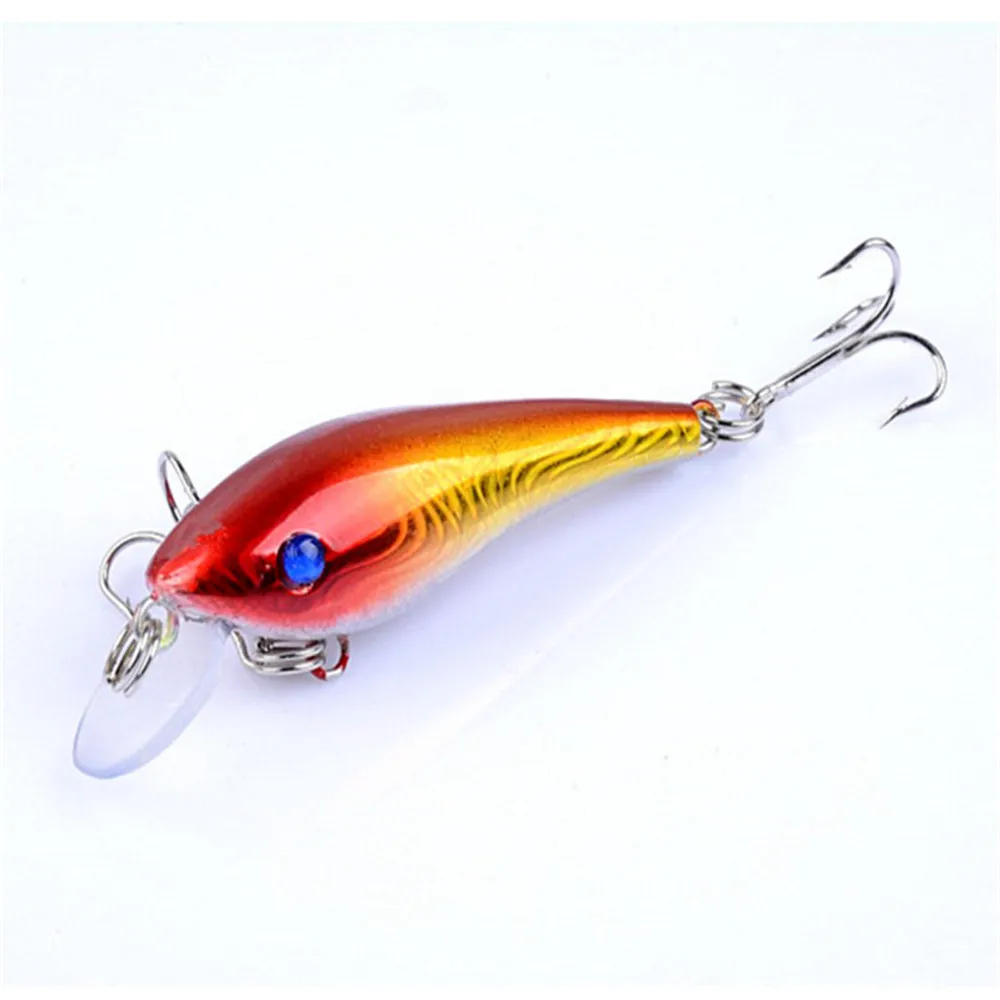 FISHINAPOT 1 шт. приманка для плаванья рыбы 5,7 см 4,5 г искусственная жесткая рукоятка наживка топовая японский воблер мини рыболовный воблер приманка - Цвет: 05