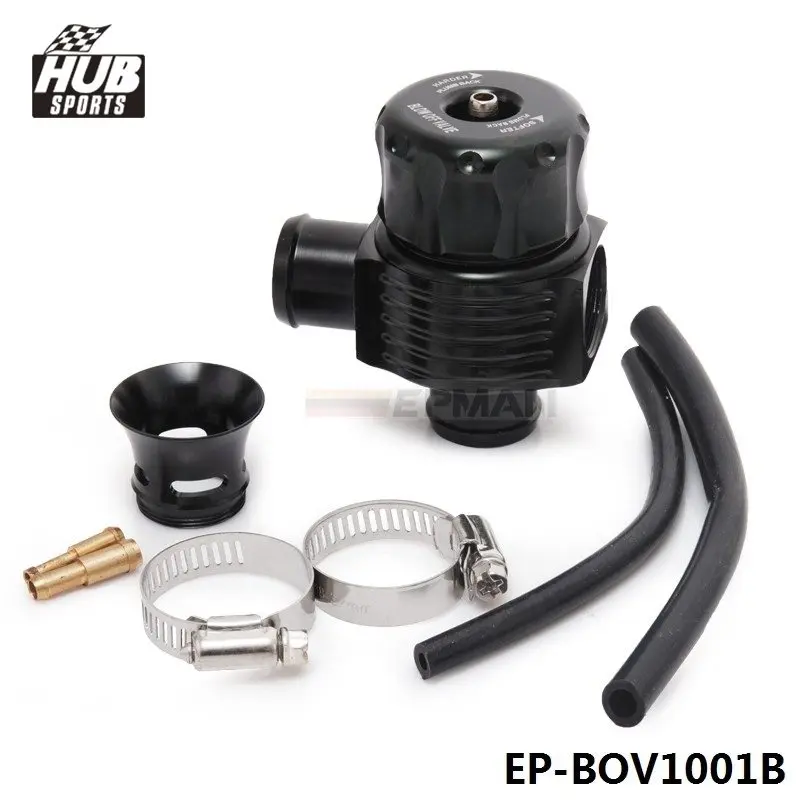 25MM DUAL PORT UNIVERSAL TURBO BOV DIVERTER RECIRCULATING DUMP BLOW OFF VALVE HU-BOV1001B | Автомобили и мотоциклы
