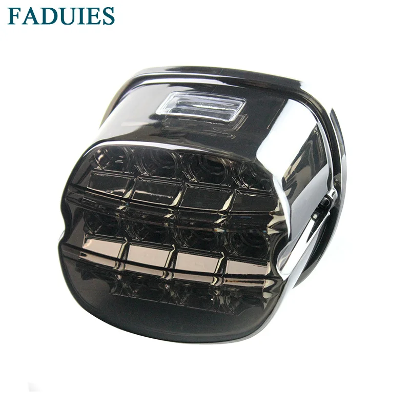 FADUIES мотобайк светодиодный задние фонари Копченый/Красный Объектив Фонарь