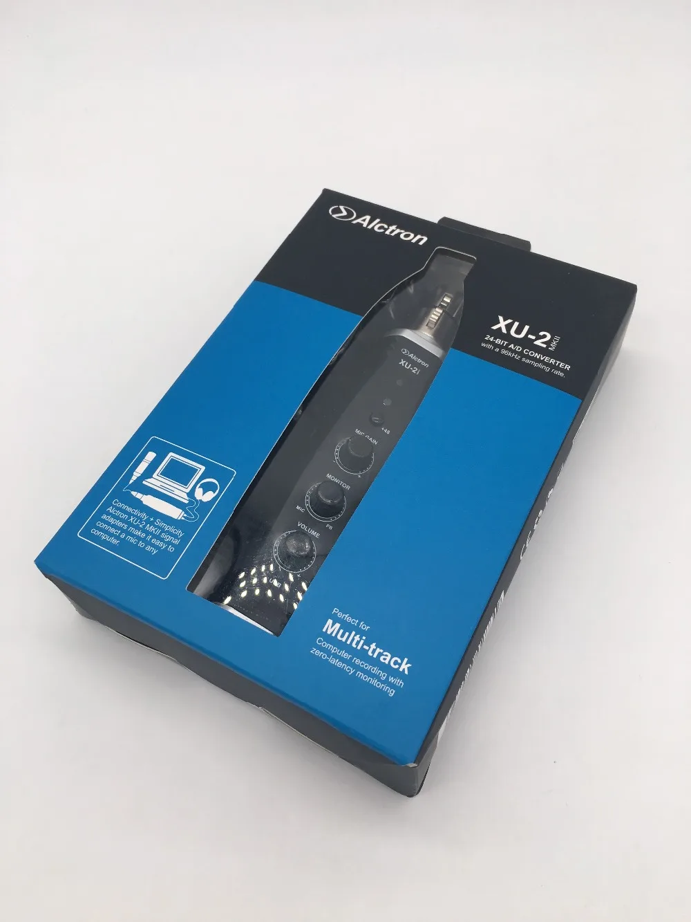 Alctron XU-2 MKII USB конвертер XLR к USB микрофонный предусилитель mic XLR/USB цифровой преобразователь сигнала