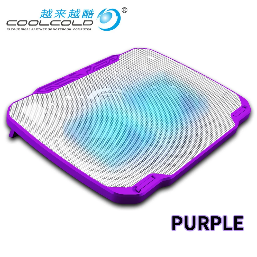 CoolCold подставка для ноутбука USB-охладитель с двумя вентиляторами Usb-охладитель