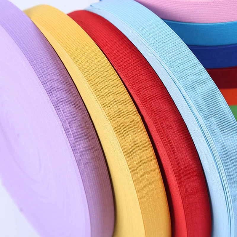 2 м/лот 20 мм красочные плоские эластичные ленты для шитья аксессуары свадебной