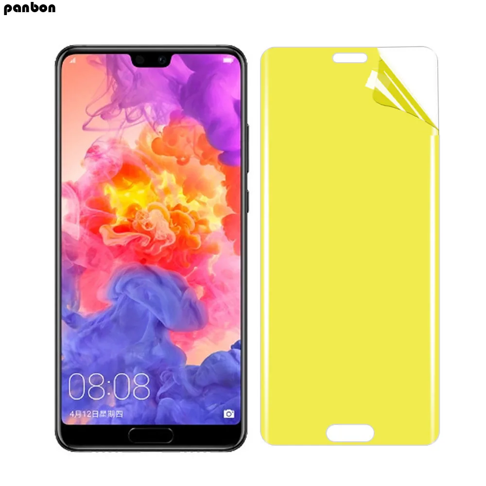 3D Гидрогелевая Защитная пленка для Huawei P10 Plus P20 Lite Honor 7A Pro 7C 6A 6X 7X защитная (не