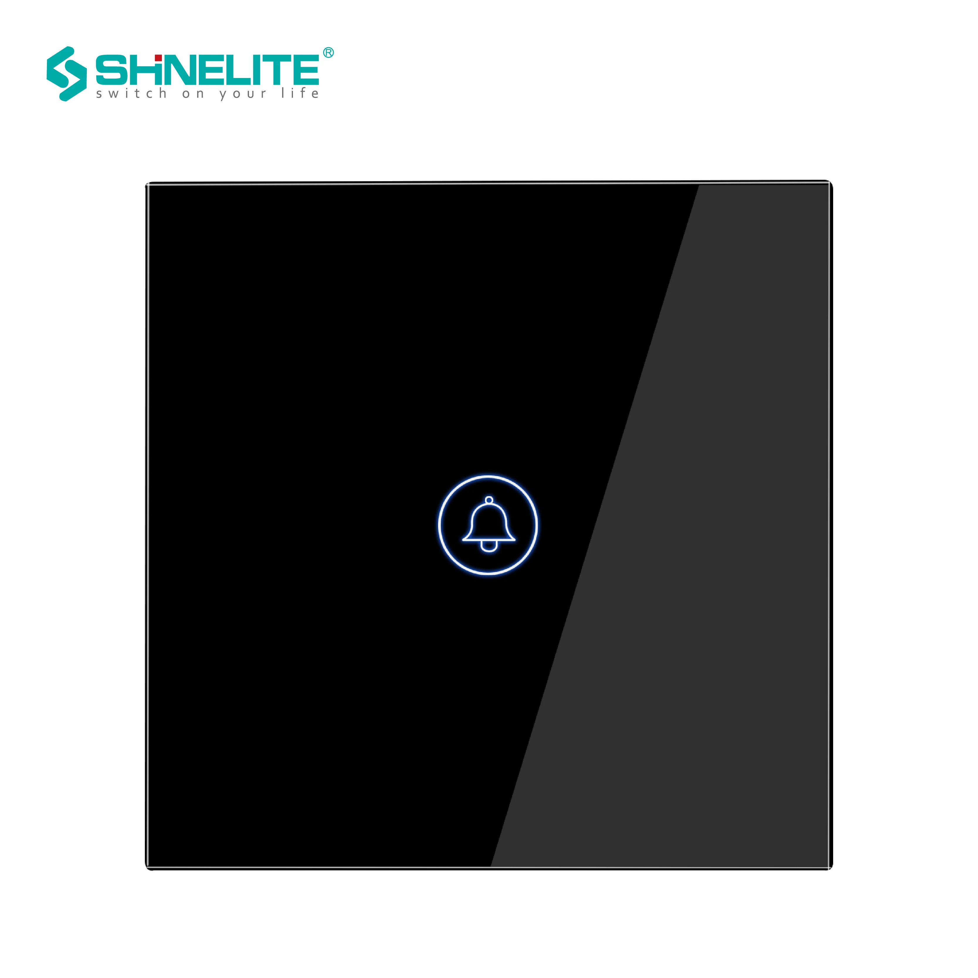 Shinelite стандарт ЕС настенный выключатель сенсорный экран дверной Звонок