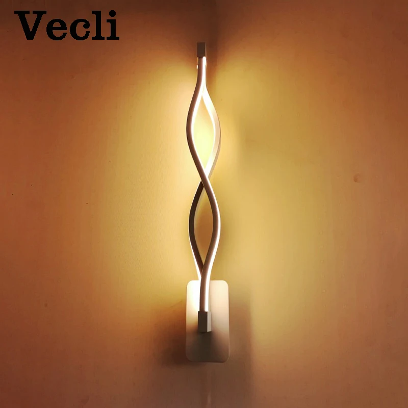 

LED Wall Lamp Modern Creative Bedroom aisle living room TV background lighting bedroom lights sconce 16w