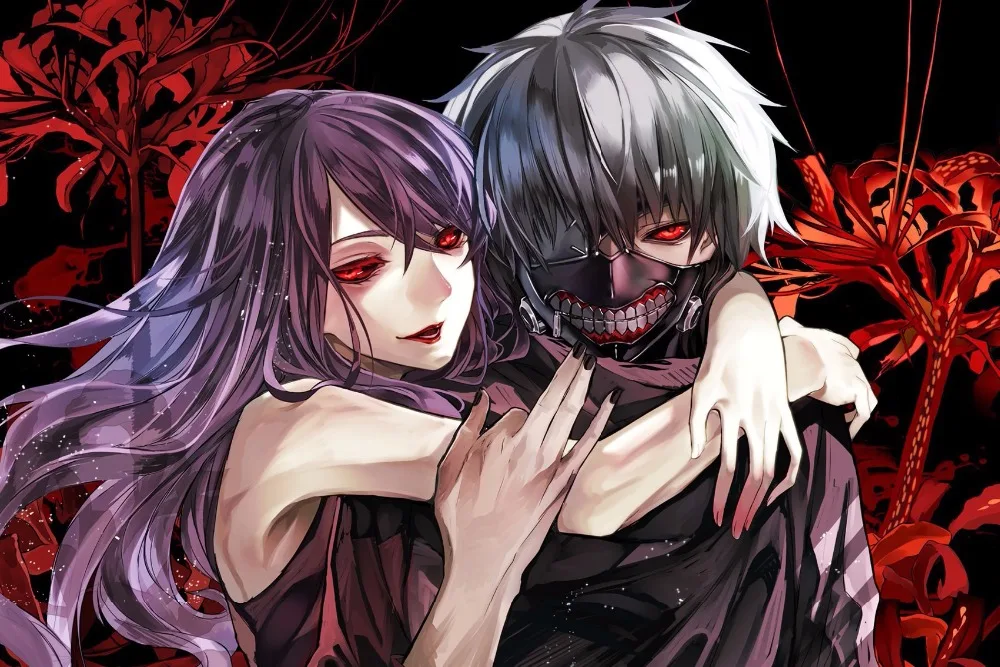 Украшение для дома половина вурдалак аниме Rize Kamishiro человеческий Хищник каннибал
