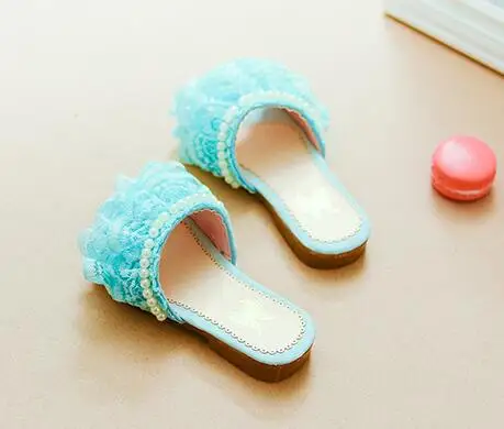 2017 летние новые корейские детские сандалии обувь для девочек принцессы с