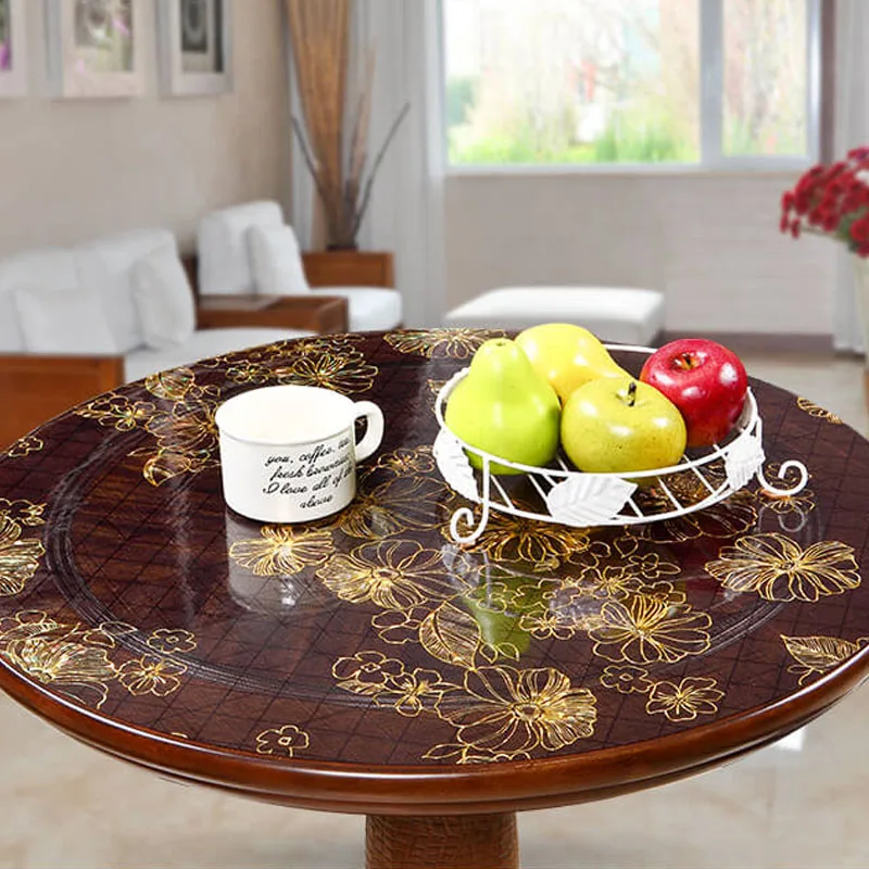 Водонепроницаемая прозрачная скатерть из ПВХ защита рабочего стола на скатерти