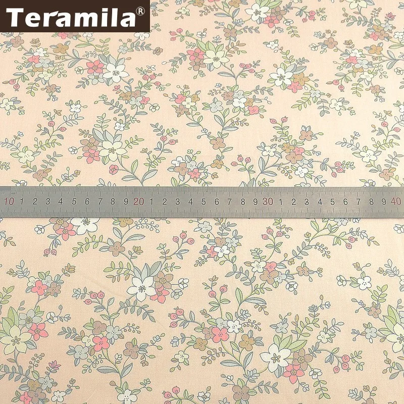 Teramila 100% хлопчатобумажная ткань с измерителем цветов сделай сам квилты лоскутное