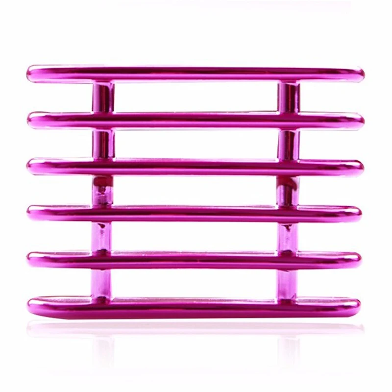 Высококачественный розовый металлический фотодержатель дисплей с 5 отделениями