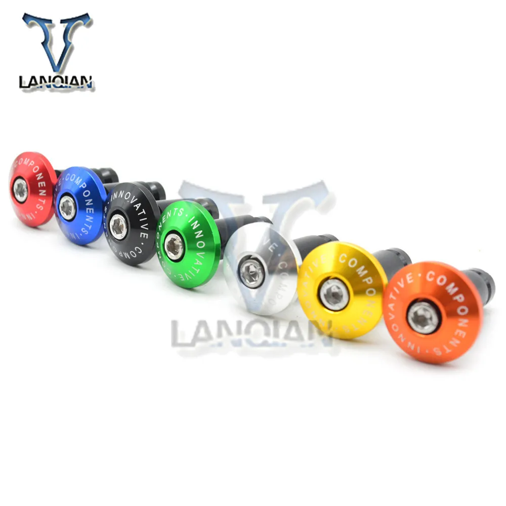 Мотоцикл 7/8 ''CNC Ручка Бар Конец универсальные рукоятки на руль для TRIUMRH DAYTONA 955i