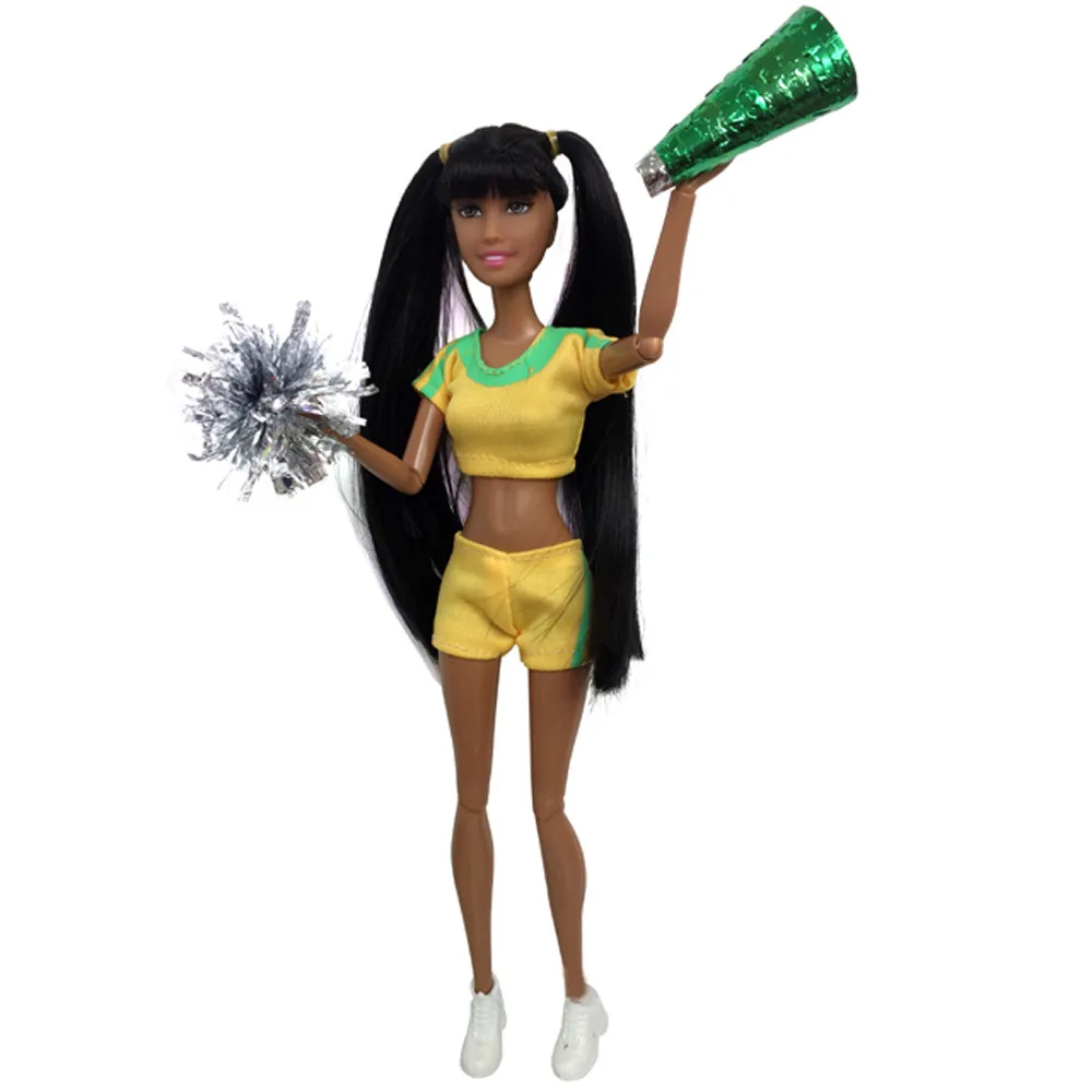 Huang neeky#501 hot Kid Toy Детские подвижной шарнир в африканском стиле игрушки куклы черная кукла лучший подарок игрушка модный дизайн; Лидер продаж;