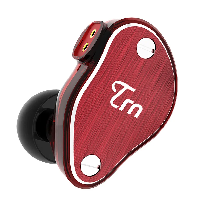TRN V60 наушники вкладыши HIFI Беспроводная Спортивная гарнитура 6 шт Круг Железный