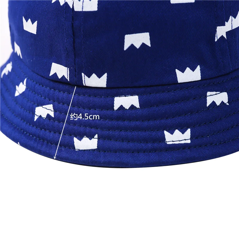 Ковбойская Детская шляпа для мальчиков с принтом короны Панама малышей летние