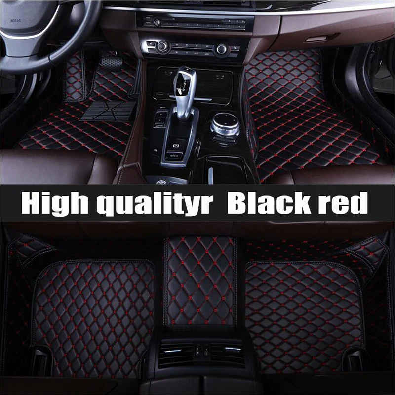 

Custom LHD/RHD Special Car Floor Mats For Toyota Alphard 2011-2014 Year Leather Waterproof Anti-slip Carpet Liners