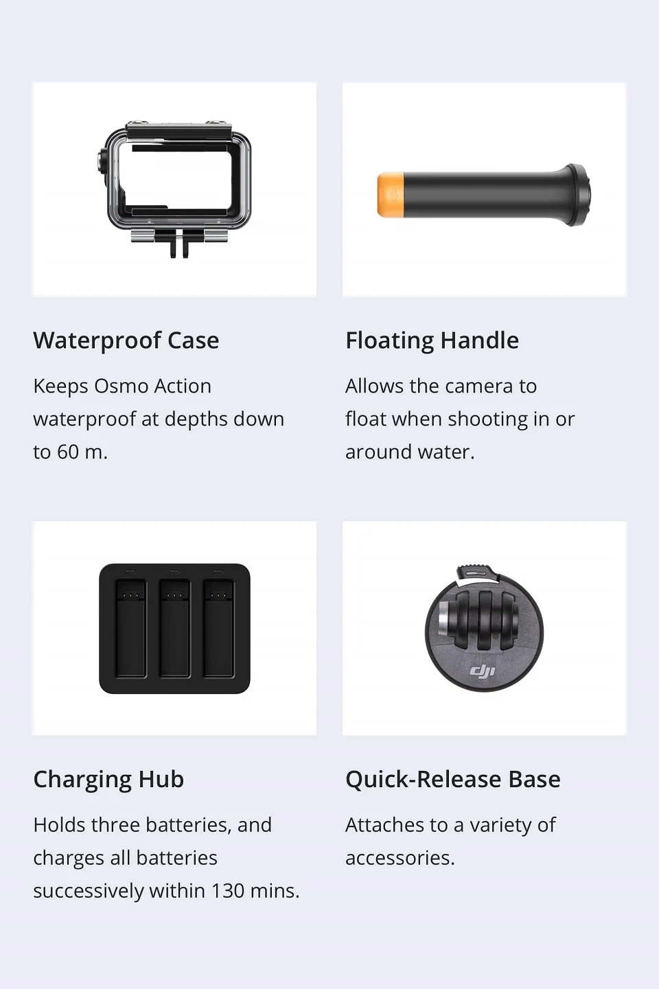DJI Osmo экшн Cameria 11 м Водонепроницаемый двойные экраны 1/2 образования легкой пены. " CMOS 12MP4K HDR видео 8 xslow движения UHD качество RockSteady