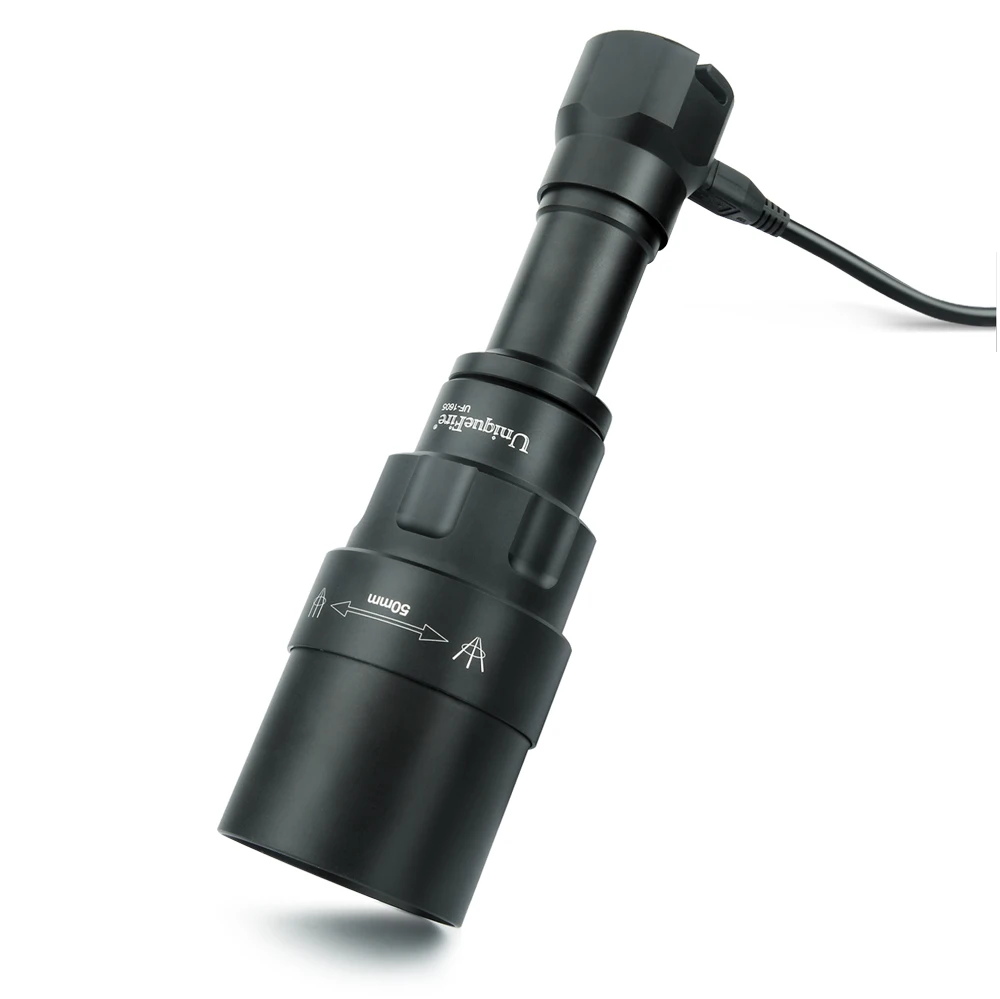 Светодиодный фонафонарь UniqueFire 1605 T50 XRE (красный/белый/зеленый светильник) 3 режима