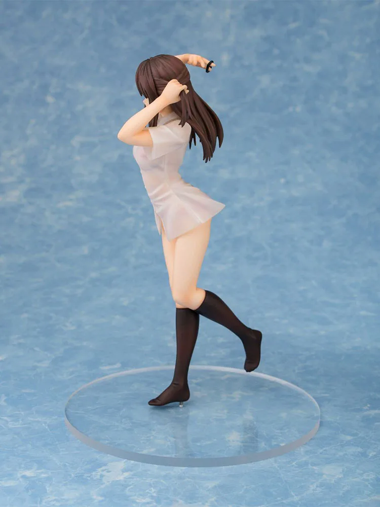 Аниме забавные Рыцари Seiren Hikari Tsuneki Button Shirt Ver. ПВХ фигурка 18 см Аниме Сексуальная девушка фигурка модель игрушки сексуальная фигура