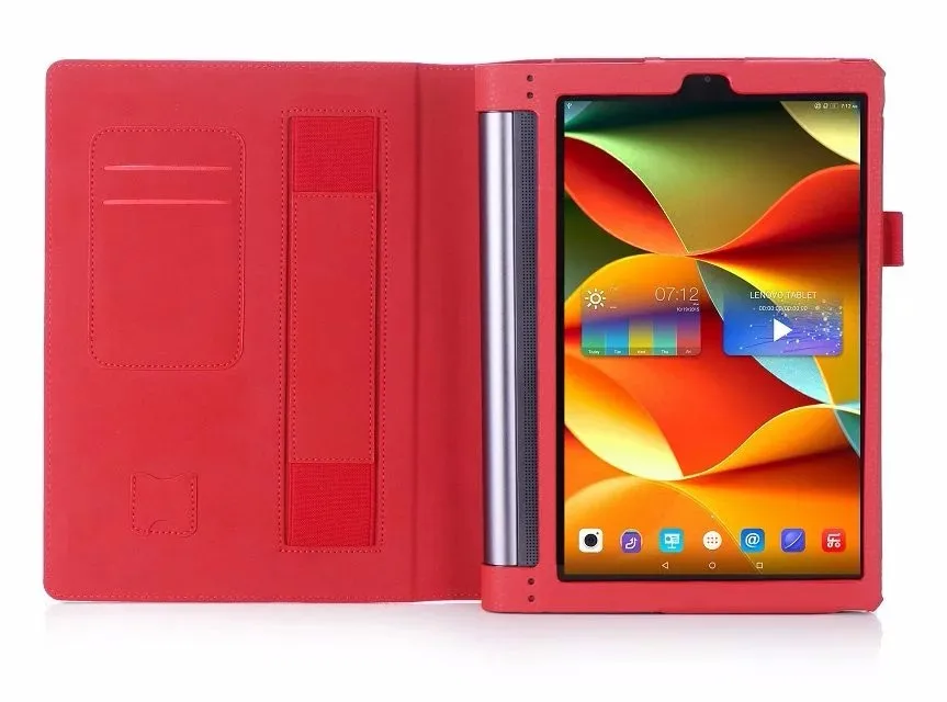 YOGA Tab3 plus 10 Ультратонкий Флип кожаный чехол защитный чехол-подставка для lenovo Yoga Tab 3 Plus X703L+ протетор