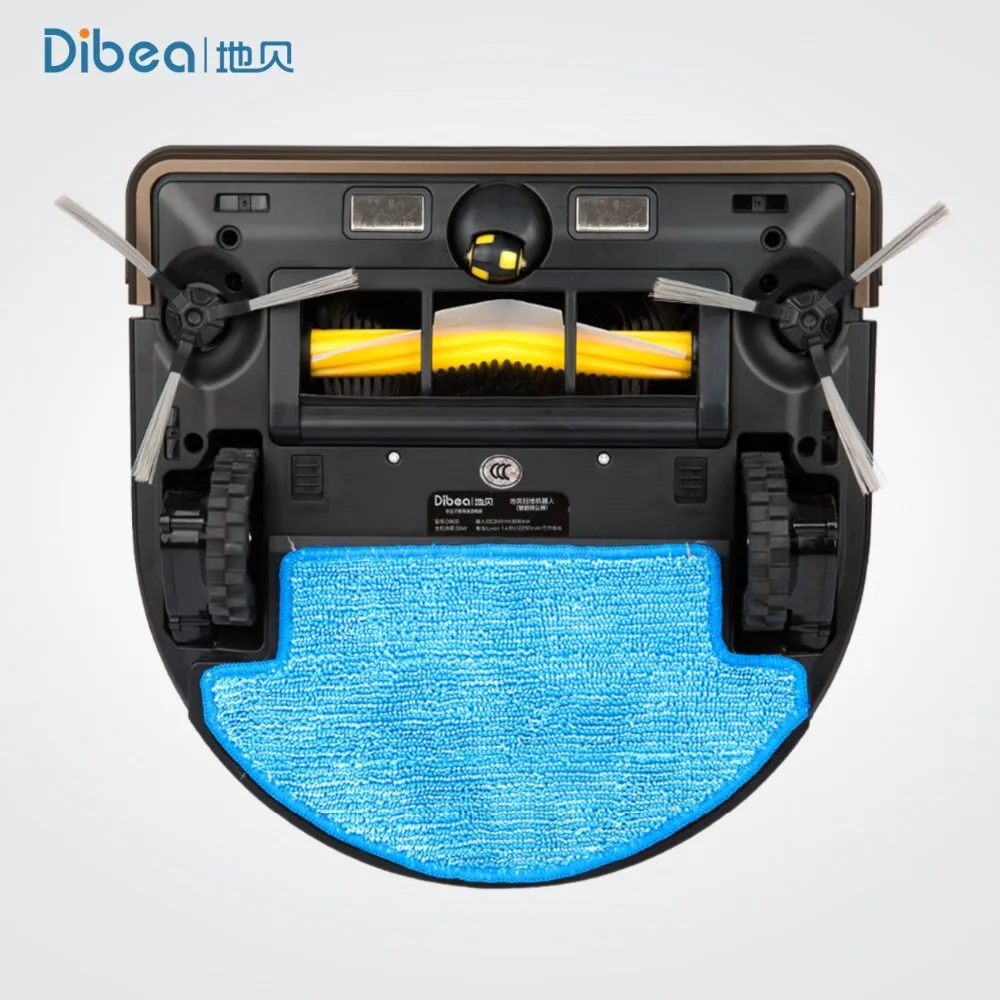 Dibea D900 Rover Беспроводной роботов-пылесосов для дома Aspirador очиститель мокрой уборки