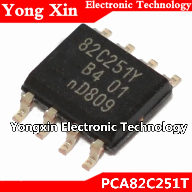 10 шт. PCA82C251T SOP8 PCA82C251 SOP 82C251Y A82C251Y A82C251 CAN трансивер для систем 24 В|Регуляторы