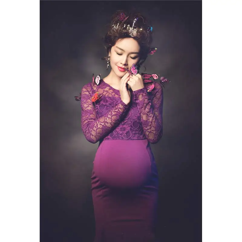 Реквизит для фотосъемки беременных платье длинное беременных|maternity photography prop