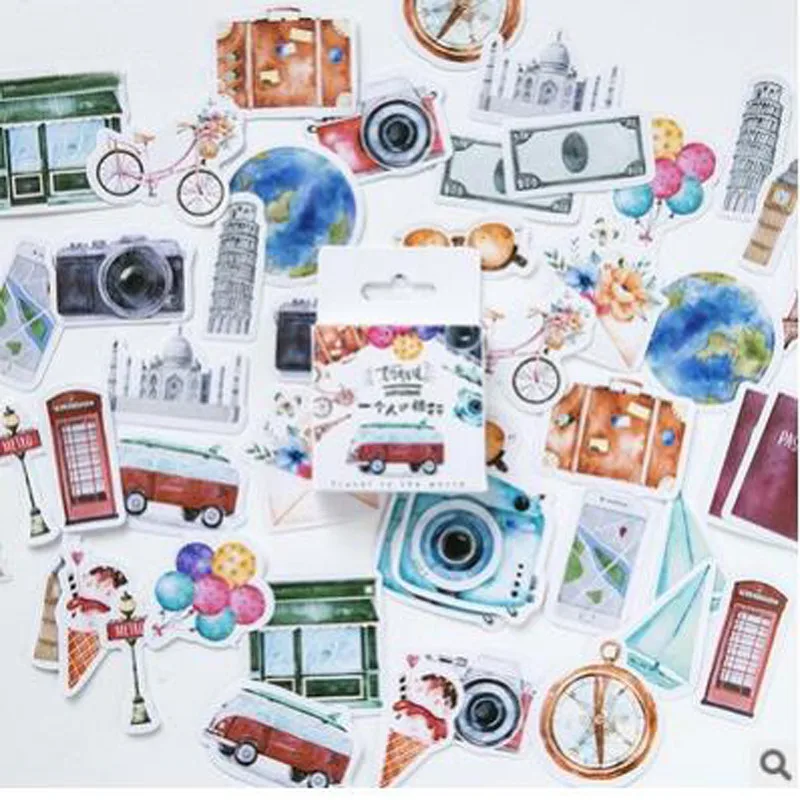 46 шт. Стикеры для записей в стиле ретро|Наклейки| |