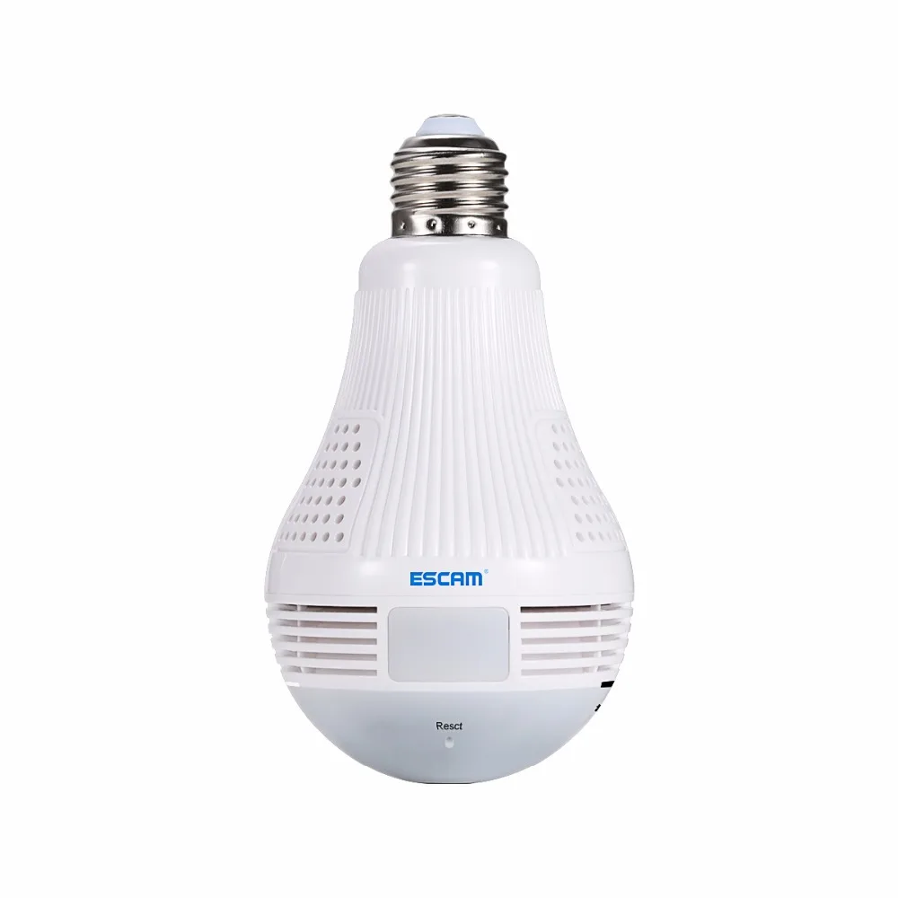 

hot 2.0MP Light Wireless IP Camera Panoramic Wi-Fi Lamp FishEye WIFI Camera 360 Degree Mini CCTV Home Security VR Camara